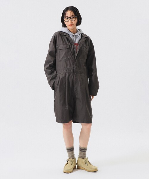 beamsboy オーバーパンツサロペット　オーバーオール BEAMS BOY（ビームス ボーイ）US ARMY オーバー パンツ（パンツ