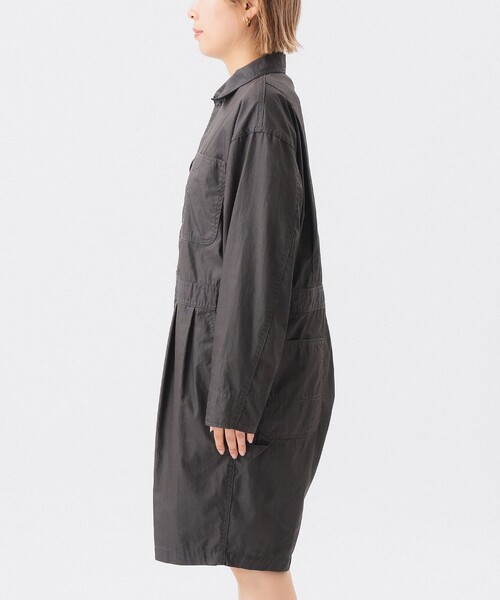 BEAMS BOY（ビームスボーイ）の「ショーツ オールインワン（サロペット/オーバーオール・レディース・ベージュ/チャコールグレー・ONE SIZE）」の20枚目の写真