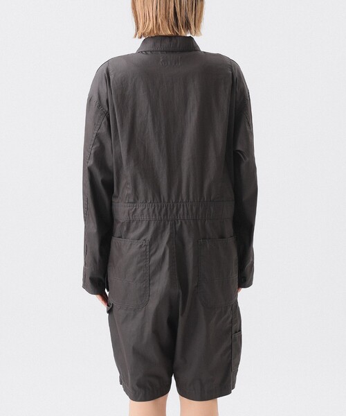 BEAMS BOY（ビームスボーイ）の「ショーツ オールインワン（サロペット/オーバーオール・レディース・ベージュ/チャコールグレー・ONE SIZE）」の19枚目の写真