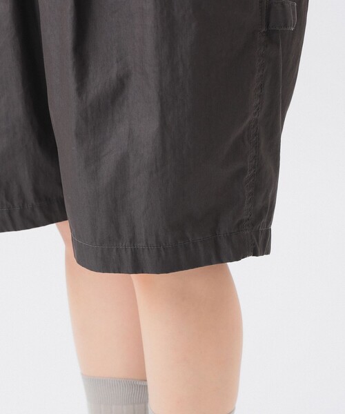 BEAMS BOY（ビームスボーイ）の「ショーツ オールインワン（サロペット/オーバーオール・レディース・ベージュ/チャコールグレー・ONE SIZE）」の16枚目の写真