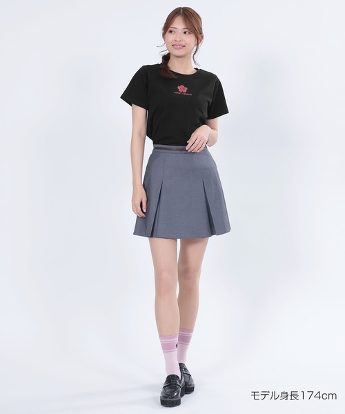 ピンクグリッターロゴ Tシャツ（Tシャツ/カットソー）｜MARY