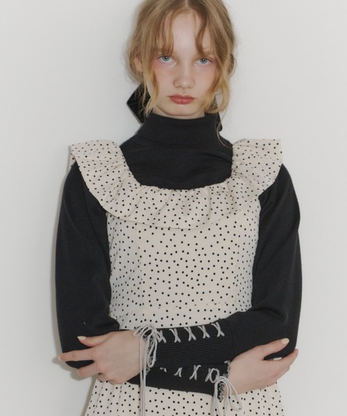 idem イデム　many frill mini onepiece idem】many frill mini onepiece idem (イデム) Many Frill Mini