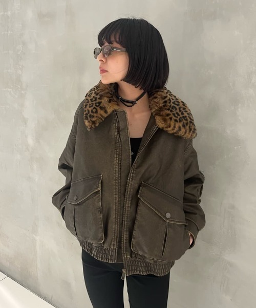 新品未使用タグ付き☆SLY　WASHED PUFFER ブルゾン SLY ブルゾン アウター 「完売カラー再入荷」WASHED PUFFER BZ