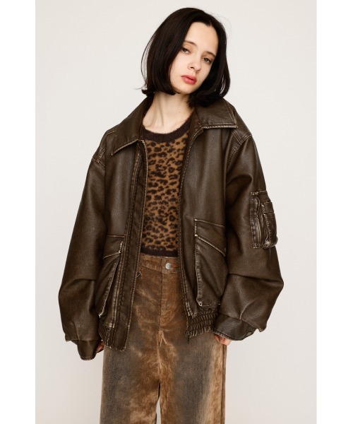 SLY ウォッシュド パッファー ブルゾン タグ付き 新品 完売カラー再入荷】WASHED PUFFER BZ ウォッシュド パッファー