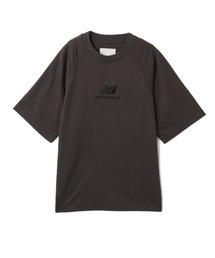 Tシャツ・カットソー NEW BALANCE Men T Shirts LMT51604BK Black Hoops Graphic T-Shirt - New Balance