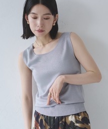 【美品】エンリカ ラメニット タンクトップ RASW]ラメニットタンクトップ 【Pierrot】【スピード配送