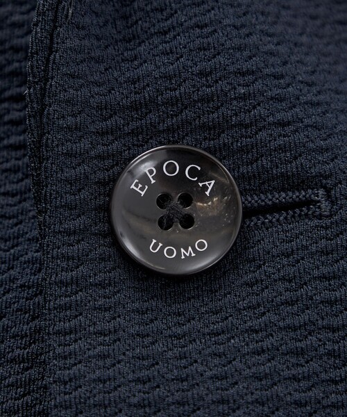 EPOCA UOMO（エポカウォモ）の「【セットアップ対応】ウェーブ千鳥ジャケット（テーラードジャケット・メンズ・ダークネイビー/グレー系その他2・48/46）」の11枚目の写真
