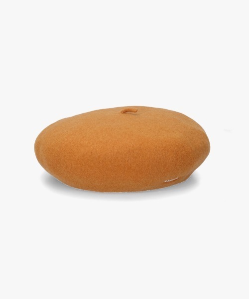 KANGOL(カンゴール)の「KANGOL ANGLOBASQUE BERET / カンゴール(ハンチング/ベレー帽・レディース・ブラック/ライトブラウン/ネイビー・MEDIUM/LARGE/X-LARGE)」の2枚目の写真
