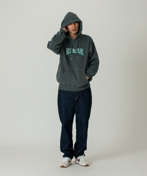 SILAS（サイラス）の「PSYCH LOGO SWEAT HOODIE（パーカー・メンズ・アッシュ/ネイビー/チャコール・XL/L/M）」の14枚目の写真