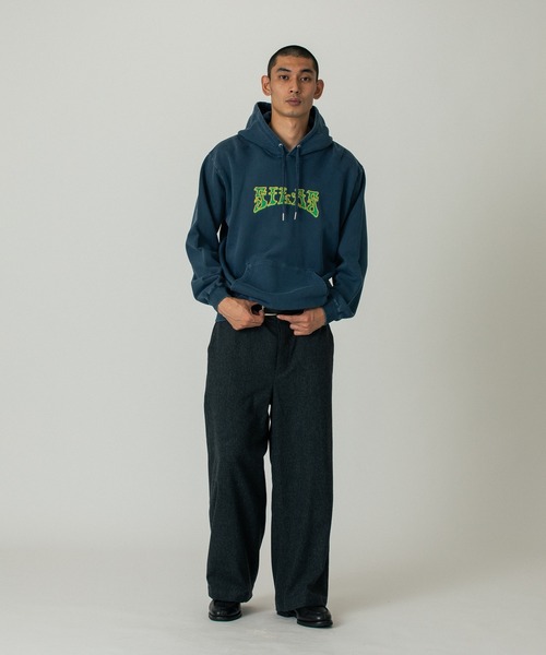 SILAS（サイラス）の「PSYCH LOGO SWEAT HOODIE（パーカー・メンズ・アッシュ/ネイビー/チャコール・XL/L/M）」の15枚目の写真