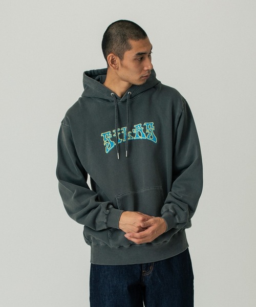 SILAS（サイラス）の「PSYCH LOGO SWEAT HOODIE（パーカー・メンズ・アッシュ/ネイビー/チャコール・XL/L/M）」の18枚目の写真