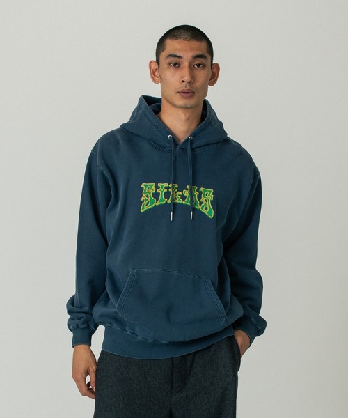 SILAS（サイラス）の「PSYCH LOGO SWEAT HOODIE（パーカー・メンズ・アッシュ/ネイビー/チャコール・XL/L/M）」の19枚目の写真