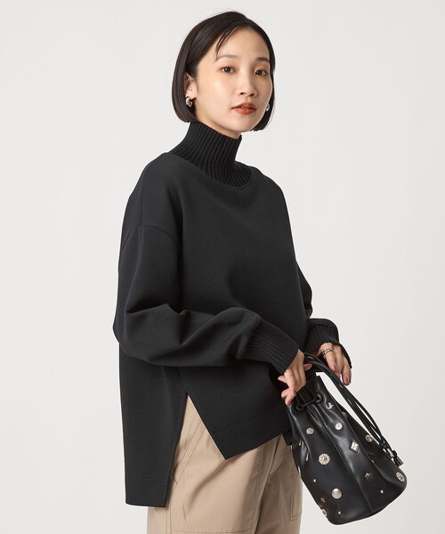 セール】ダンボール リブ タートル プルオーバー（Tシャツ/カットソー