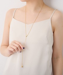 PAPILLONNER | ステンレスドロップネックレス(ネックレス)