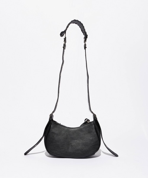 Chick（チック）の「Metal  studs Gather Shoulder Bag / メタルスタッズギャザーショルダーバッグ（ショルダーバッグ・レディース・ホワイト/ブラック・FREE）」の18枚目の写真