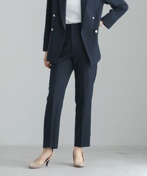 WHITE JOOLA | 【洗える・ストレッチ】ウォッシャブルツイルストレッチ・フルレングスストレートパンツ(テーラードジャケット)