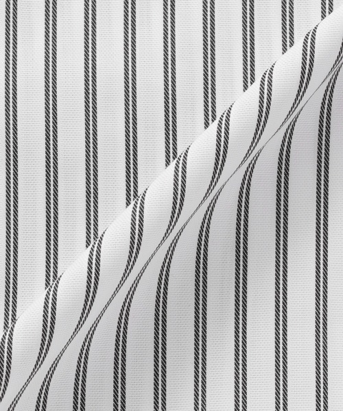 TOKYO SHIRTS(トウキョウシャツ)の「【透け防止】 形態安定ノーアイロン レギュラー 7分袖ビジネスワイシャツ(ビジネスシャツ・レディース・ブラック・XL/L/LL/M/S)」の5枚目の写真