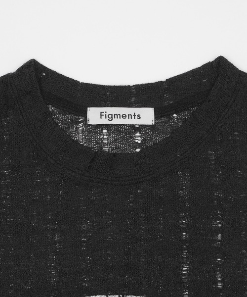 Figments(フィグメンツ)の「ロゴニットT(その他トップス・レディース・ホワイト/ブラック・FREE)」の16枚目の写真