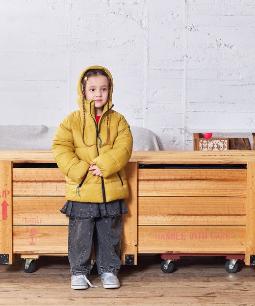 MARKEY'S(マーキーズ)の「アトラスマウンテンジャケット(ダウンジャケット/コート・キッズ・オレンジ/ブラック/ライトブルー/レッド/グリーン/ベージュ・100/90/80/95/110/150/140/130/120)」の16枚目の写真