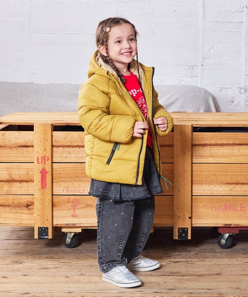 MARKEY'S(マーキーズ)の「アトラスマウンテンジャケット(ダウンジャケット/コート・キッズ・オレンジ/ブラック/ライトブルー/レッド/グリーン/ベージュ・100/90/80/95/110/150/140/130/120)」の15枚目の写真