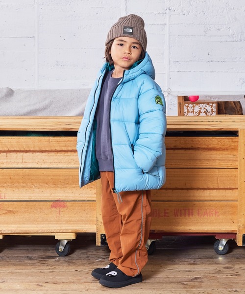 MARKEY'S(マーキーズ)の「アトラスマウンテンジャケット(ダウンジャケット/コート・キッズ・オレンジ/ブラック/ライトブルー/レッド/グリーン/ベージュ・100/90/80/95/110/150/140/130/120)」の20枚目の写真