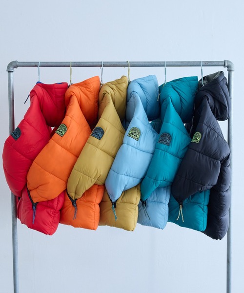 MARKEY'S(マーキーズ)の「アトラスマウンテンジャケット(ダウンジャケット/コート・キッズ・オレンジ/ブラック/ライトブルー/レッド/グリーン/ベージュ・100/90/80/95/110/150/140/130/120)」の8枚目の写真