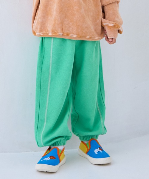 Life Support Products(라이프 서포트 프로덕츠)의 「풍선 스웨트 팬츠(그 외 팬츠)」｜라이트 그린