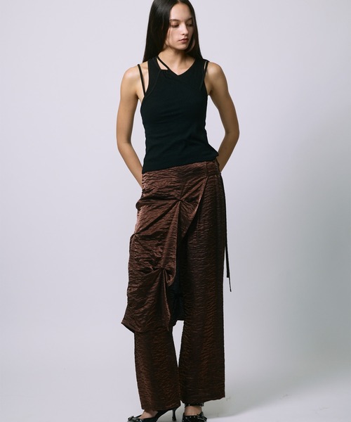 セール】【led.tokyo】LEYERED SLACKS/レイヤードスラックス