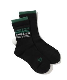 MARK & LONA（マークアンドロナ）の「PomCharm Gradient Crew Socks | WOMEN（ソックス/靴下・レディース）」