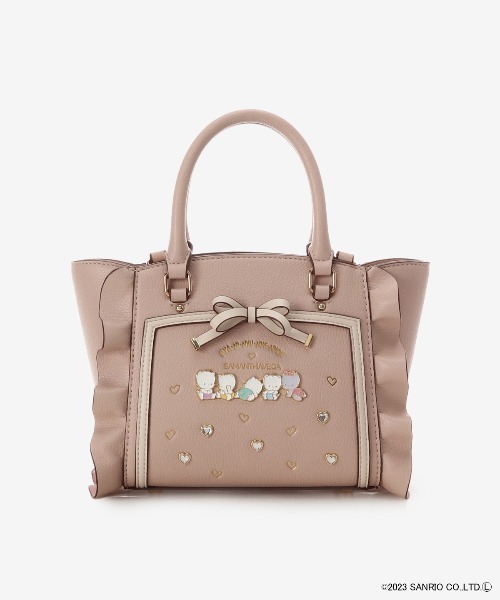 SAMANTHAVEGA（サマンサベガ）の「【ニャニィニュニェニョンコレクション】フラッター（ミニ）（ショルダーバッグ・レディース・ベージュ・FREE）」の4枚目の写真