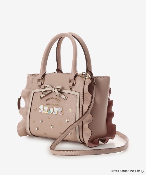 SAMANTHAVEGA（サマンサベガ）の「【ニャニィニュニェニョンコレクション】フラッター（ミニ）（ショルダーバッグ・レディース・ベージュ・FREE）」の3枚目の写真
