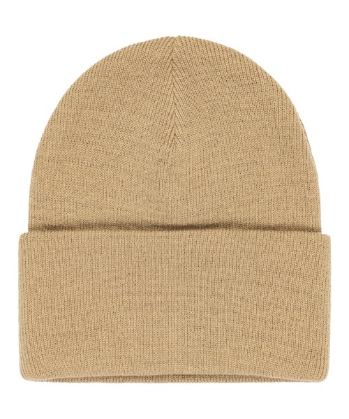 ELEMENT（エレメント）の「ELEMENT メンズ HIGH ICON BEANIE ビーニー 【2025年秋冬モデル】/エレメントロゴワッペンワンポイントニットキャップ・ビーニー（ニットキャップ/ビーニー・メンズ・ベージュ/ブラック/レッド系その他/ホワイト・FREE）」の9枚目の写真