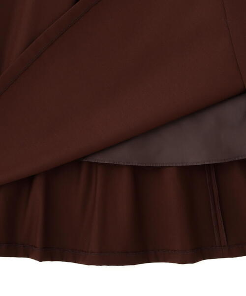 PROPORTION BODY DRESSING(プロポーションボディドレッシング)の「タックフレアージャンスカ / 1215240916(ワンピース・レディース・ダークグレー/ボルドー/ブラウン・MEDIUM/P/S)」の9枚目の写真