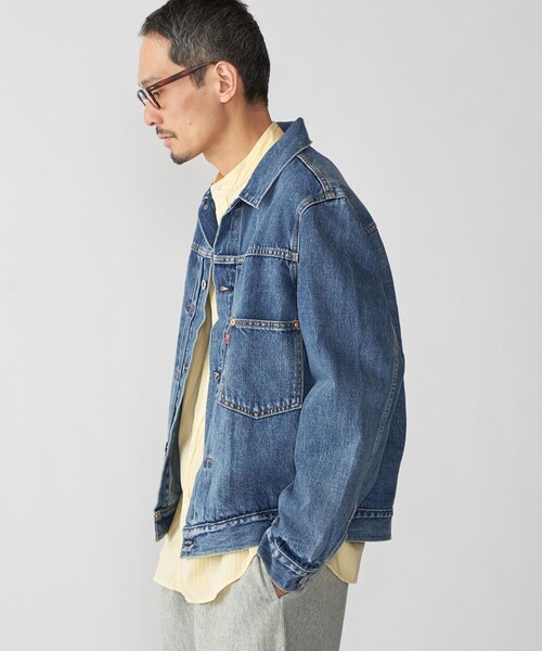 ジャケット・アウター LEVI'S TYPE 1 TRUCKER TYPE I トラッカージャケット ブラック STONEWASH(L ブラック