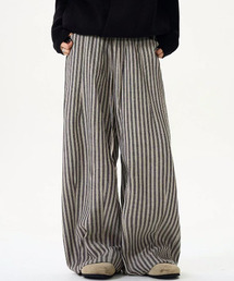 neos（ネオス）の「【neos】ルーズシルエット レトロ ストライプ 総柄 ワイド バルーン パンツ（その他パンツ・メンズ）」