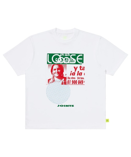 LOOSE JOINTS(ルーズジョインツ)の「SATOSHI SUZUKI - LO∞SE EN VIVO JOINTS S/S TEE(Tシャツ/カットソー・メンズ・ホワイト・L/M)」の3枚目の写真