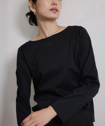 ROPE' | アナグラム刺繍 ロングスリーブカットソー/イージーケア(Tシャツ/カットソー)