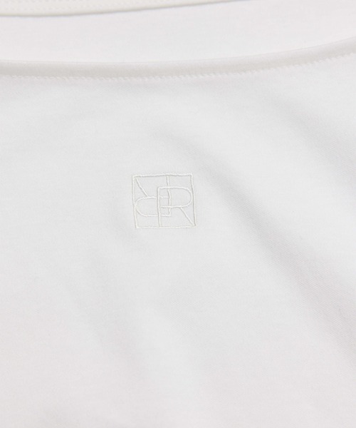 ROPE'(ロペ)の「アナグラム刺繍 ロングスリーブカットソー/イージーケア(Tシャツ/カットソー・レディース・ホワイト/ネイビー/ホワイト系その他3・FREE)」の12枚目の写真