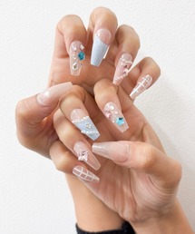 WEGO（ウィゴー）の「WEGO/デザインネイルチップ（ネイルシール/ネイルチップ）」