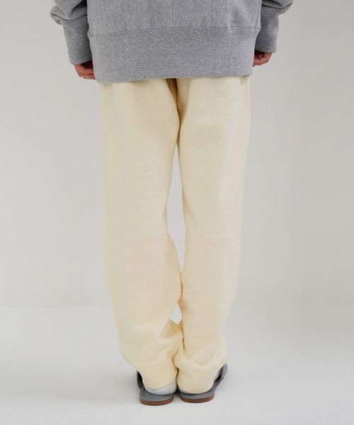 TUCKSHOP（タックショップ）の「BOTANY SWEAT PANTS（ボタニースウェットパンツ）（スウェットパンツ・レディース・アイボリー・1/2）」の2枚目の写真