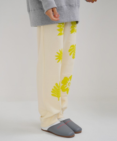TUCKSHOP（タックショップ）の「BOTANY SWEAT PANTS（ボタニースウェットパンツ）（スウェットパンツ・レディース・アイボリー・1/2）」の5枚目の写真