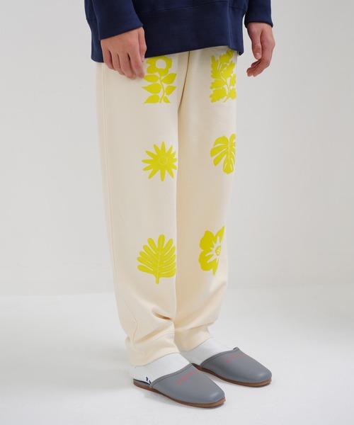 TUCKSHOP（タックショップ）の「BOTANY SWEAT PANTS（ボタニースウェットパンツ）（スウェットパンツ・レディース・アイボリー・1/2）」の4枚目の写真
