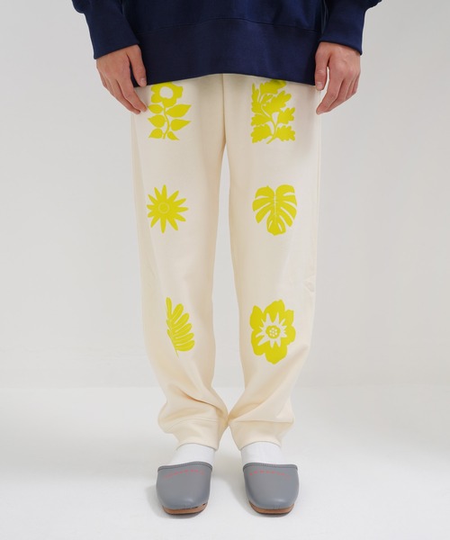 TUCKSHOP（タックショップ）の「BOTANY SWEAT PANTS（ボタニースウェットパンツ）（スウェットパンツ・レディース・アイボリー・1/2）」の8枚目の写真