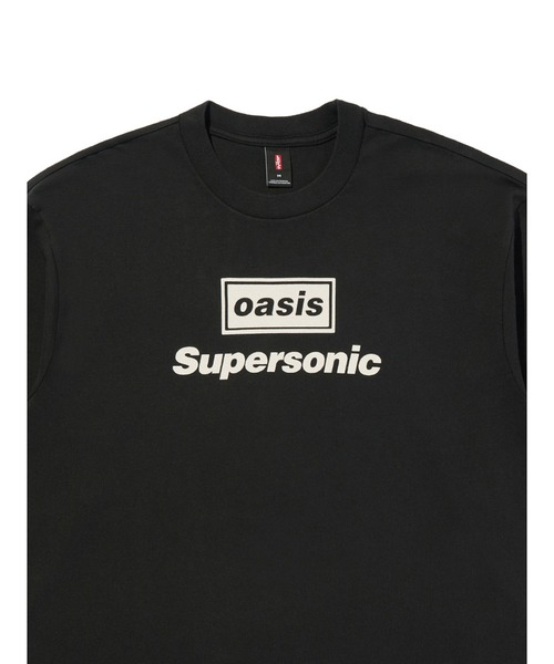 Levi's(リーバイス)の「Levi's/リーバイス LEVI’S(R) x OASIS SUPERSONIC ロングスリーブバンドTシャツ(Tシャツ/カットソー・メンズ・ブラック・S/M/L/XL)」の7枚目の写真