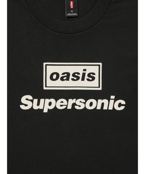 Levi's(リーバイス)の「Levi's/リーバイス LEVI’S(R) x OASIS SUPERSONIC ロングスリーブバンドTシャツ(Tシャツ/カットソー・メンズ・ブラック・S/M/L/XL)」の10枚目の写真