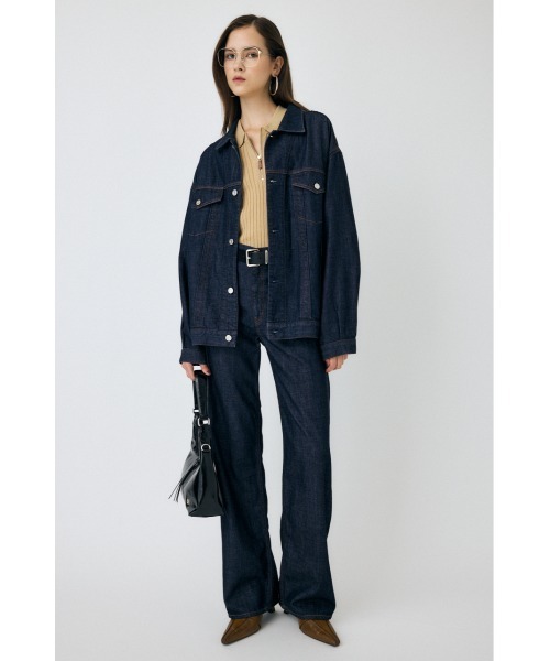 MOUSSY DENIM LONG ジャケット MOUSSY（マウジー）の「DENIM LONG ジャケット（デニム