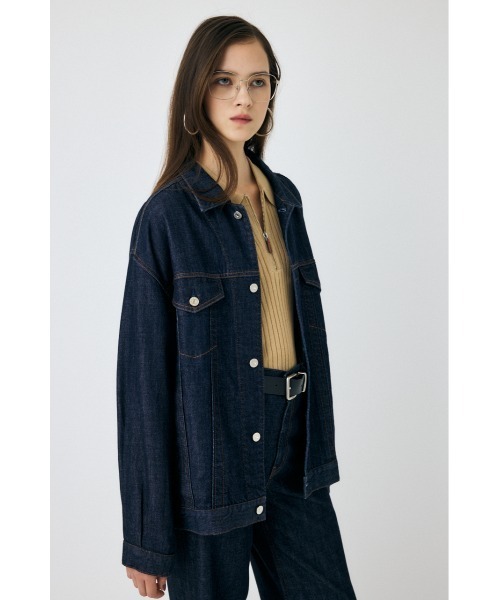 25年AW新作】TENCEL(TM) DENIM OVER ジャケット（デニムジャケット