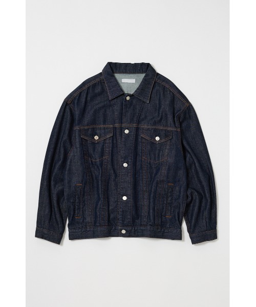 MOUSSY（マウジー）の「【25年AW新作】TENCEL(TM) DENIM  OVER ジャケット（デニムジャケット・レディース・ワンウォッシュ/ライトブルー・FREE）」の10枚目の写真