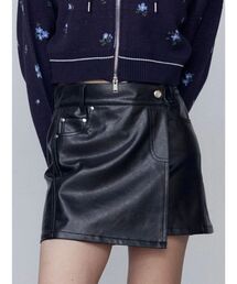 EMODA | アシンメトリーラップスカート(スカート)