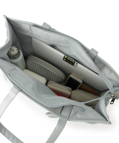 Ober Tashe(オーバータッシェ)の「【新生活・新学期】ハートモチーフトートバッグ(トートバッグ・レディース・グレー/ブラック/ピンク系・FREE)」の15枚目の写真